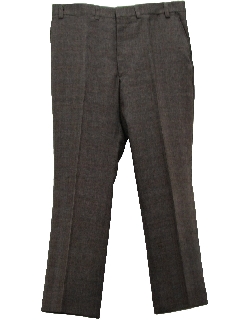 1970's Mens Flat Front Slacks Pants