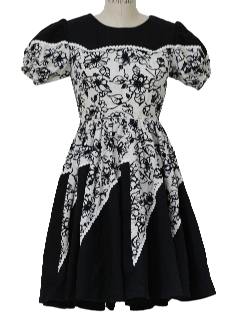 1950's Womens Square Dancing Dress