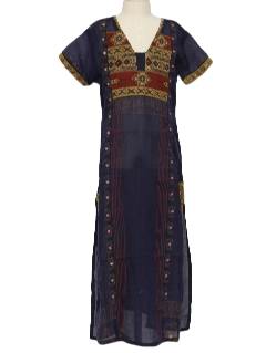 1990's Womens/Girls Salwar Kameez Ethnic Dress or Tunic Top