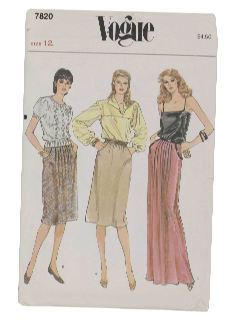 1980's Womens Totally 80s Pattern