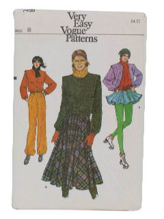 1980's Womens Pattern