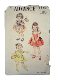 1940's Womens/childs Pattern