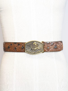 1980's Mens Accesories - Western Leather Belt