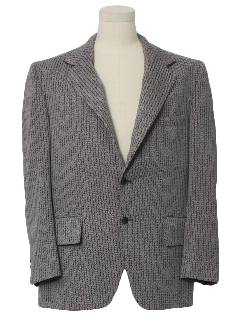 1970's Mens Mod Blazer Style Sport Coat Jacket