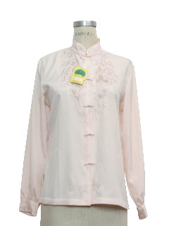 1980's Womens Embroidered Shirt