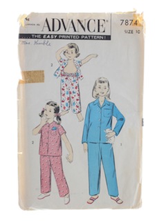 1950's Womens Childs Pattern