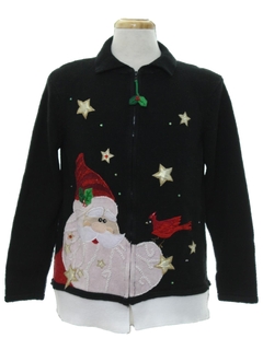 1990's Unisex Hand Embellished Ugly Christmas Sweater