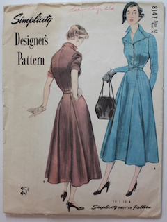 1940's Womens Designer Pattern