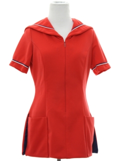 1960's Womens Uniform Tunic Shirt