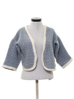 1960's Womens Pendleton Wool Bolero Sweater