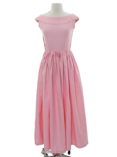 1950's Womens Maxi Dress
