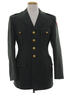 1960's Mens Army Military Jacket