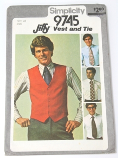 1980's Mens Pattern