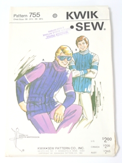 1980's Mens/Boys Pattern