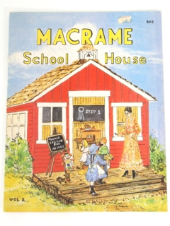 1980's Macrame Pattern Book