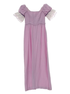 1960's Womens Maxi Prom Or Cocktail Dress