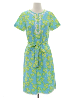 1960's Womens Lilly Pulitzer Mod Designer Dress