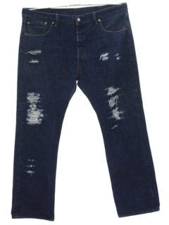 1990's Mens Levis 501s Grunge Denim Jeans Pants