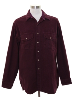 1990's Mens Flannel CPO Shirt
