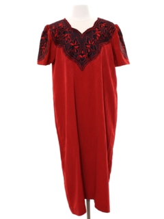 1970's Womens Huipil Inspired Dress
