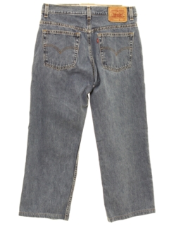 1990's Womens Levis 577s Straight Wide Leg Denim Jeans