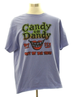 1970's Mens Cheesy Sex Themed T-Shirt