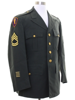 1960's Mens Army Military Jacket