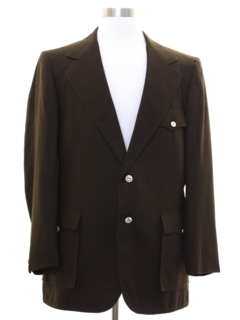 1970's Mens Disco Style Blazer Sportcoat Jacket
