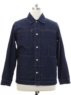 1990's Mens Levis Sample Item 1920s Style Denim Jacket