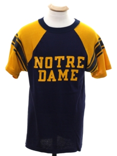 1950's Unisex Champion Brand Notre Dame Team Shirt