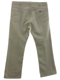 1970's Mens Lee Hopsack Jeans-Cut Pants