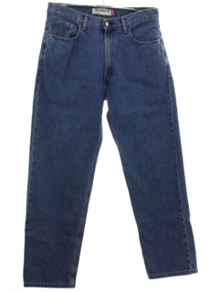 1990's Mens Levis 550 Straight Leg Denim Jeans Pants
