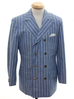 1970's Mens Mod Gangster Style Blazer Sportcoat Jacket