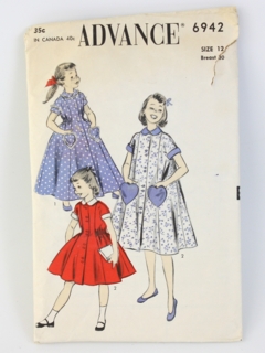 1940's Womens/Girls Sewing Pattern