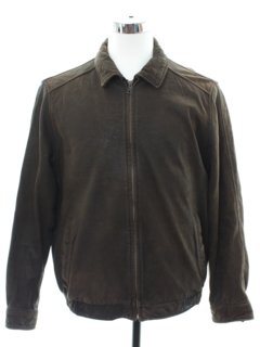 1990's Mens Grunge Leather Jacket
