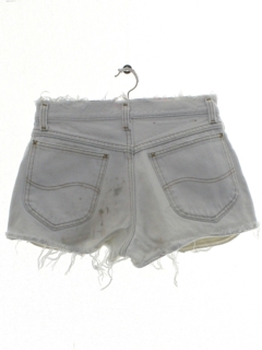 1990's Womens Lee Grunge Denim Jeans Cut Off Short Shorts