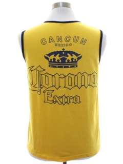 1980's Mens Corona Beer Muscle Shirt
