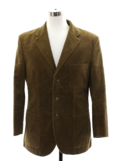 1990's Mens J Peterman Co Corduory Blazer Sport Coat Jacket