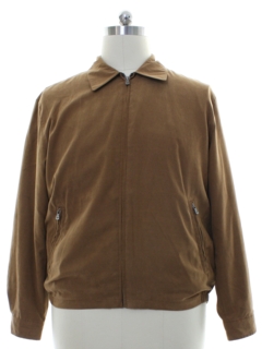 1980's Mens Golf Style Zip Jacket