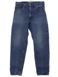 1990's Mens Stonewashed Grunge Levis 550 Denim Jeans Pants