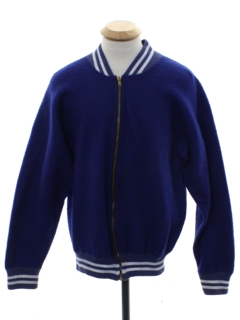 1960's Mens Champion Brand Varsity Letterman Style Baseball Jacket