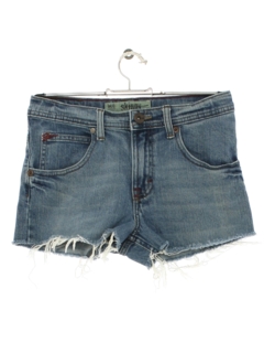 1990's Womens Lee Denim Cut-off Jeans Short Shorts