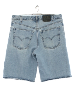 1990's Mens Levis Silvertab Jorts Style Denim Jeans Shorts