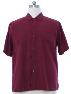 1990's Mens Tommy Bahama Silk Sport Shirt