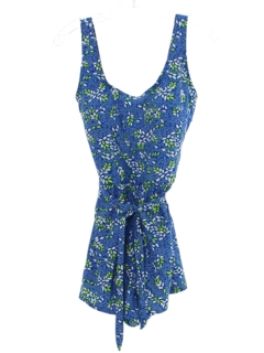 1990's Womens Wicked 90s Print Swimsuit