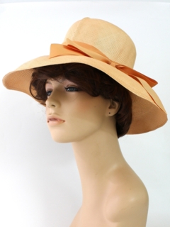 1960's Womens Accessories - Doree of New York Designer Mod Hat