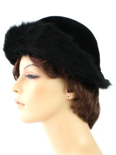 1960's Womens Accessories - Cecille Lorraine Designer Cloche Hat