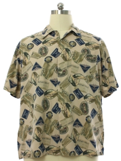 1990's Mens Pendleton Rayon Broadcloth Hawaiian Shirt