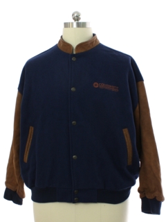 1990's Mens Coherent Photonics Group Company Varsity Coat Jacket