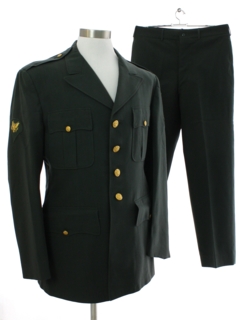 1960's Mens Military Suit